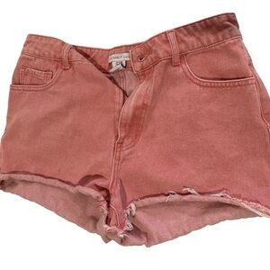Women's pinkish  Denim Shorts